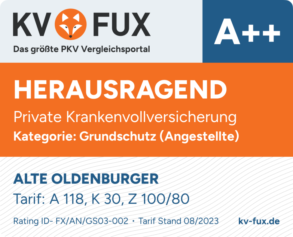 KV Fux Alte oldenburger Angestellte GS 0823