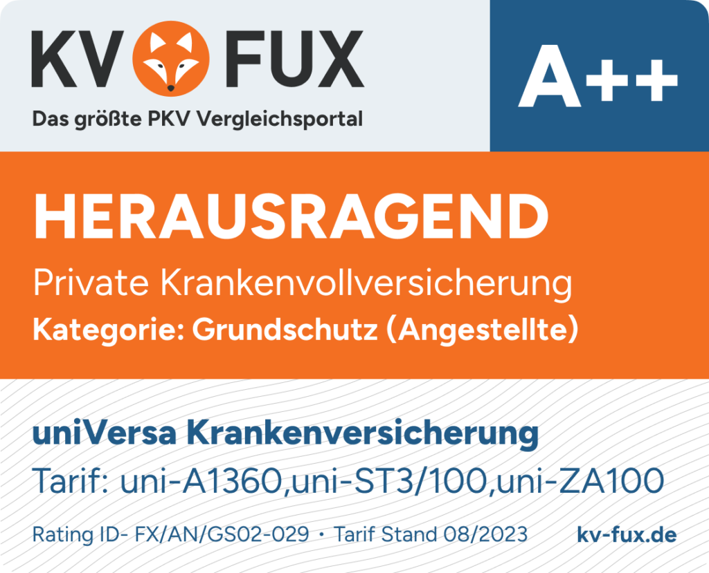 KV Fux uniVersa Angestellte GS 0823