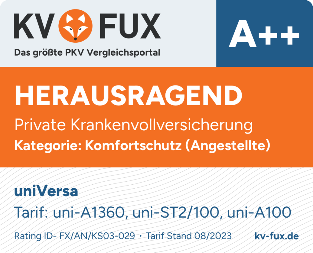 KV Fux uniVersa Angestellte KS 0823